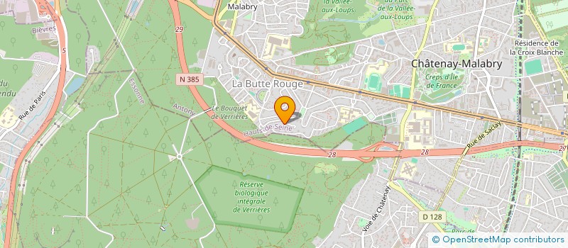 localisation de l'entreprise JARDIN D'ENFANTS DE CHATENAY à CHATENAY-MALABRY