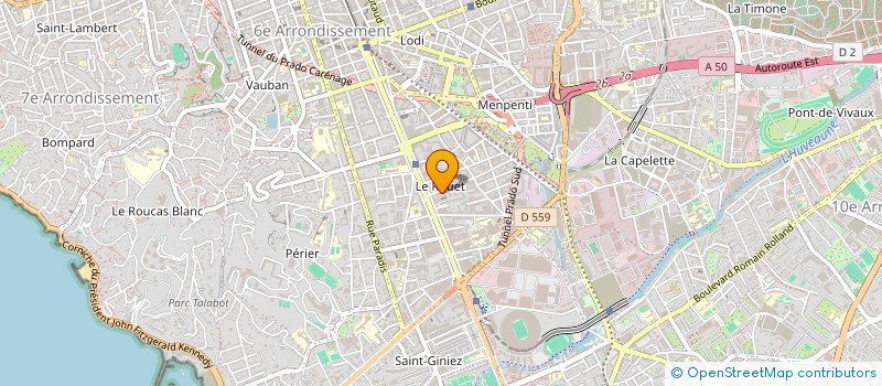 localisation de l'entreprise JARDIN D ENFANTS ET ECOLE HAYA MOUCHKA à MARSEILLE