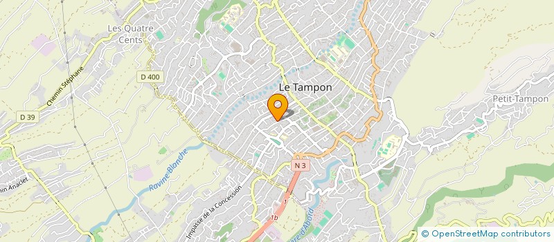 localisation de l'entreprise JARDIN D'ENFANTS TOM POUCE à LE TAMPON