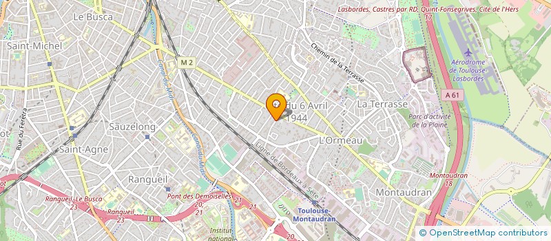 localisation de l'entreprise JARDIN D'ENFANTS TOULOUSAIN à TOULOUSE