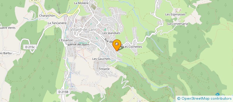 localisation de l'entreprise JARDIN D'ETOILES  VILLARD-DE-LANS