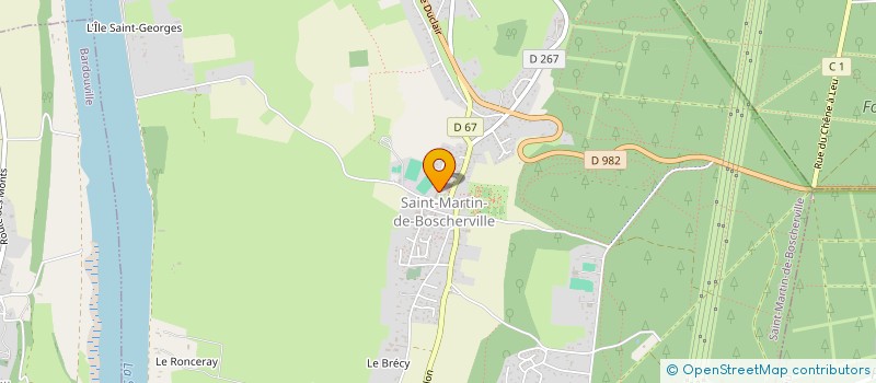 localisation de l'entreprise JARDIN D'EVEIL  SAINT-MARTIN-DE-BOSCHERVILLE