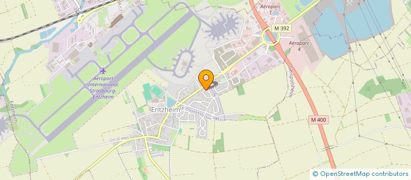 localisation de l'entreprise JARDIN D'OR  ENTZHEIM