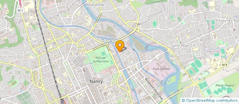 localisation de l'entreprise JARDIN D'ORIENT à NANCY