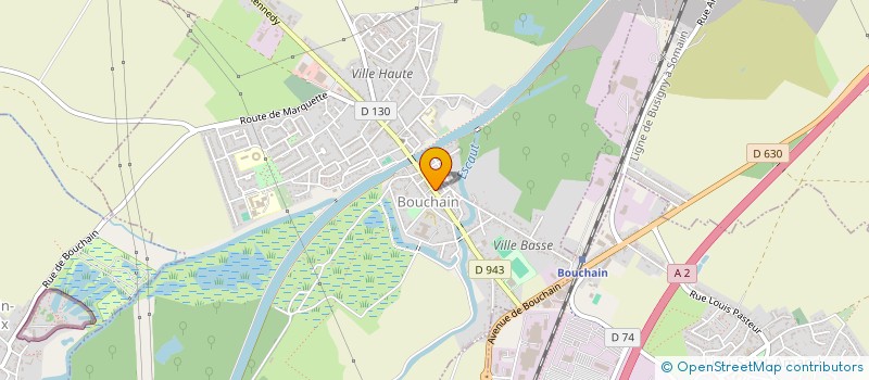 localisation de l'entreprise JARDIN D'OSTREVANT à BOUCHAIN