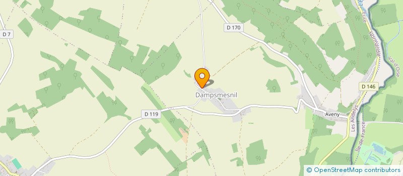 localisation de l'entreprise JARDIN DE FAIENCE à VEXIN-SUR-EPTE