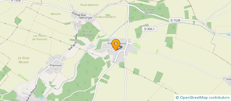 localisation de l'entreprise JARDIN DE FONTAINE à OUERRE