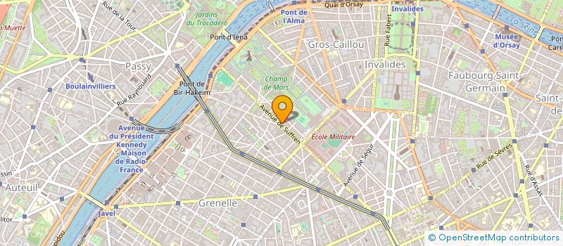 localisation de l'entreprise JARDIN DE FRANCE  PARIS