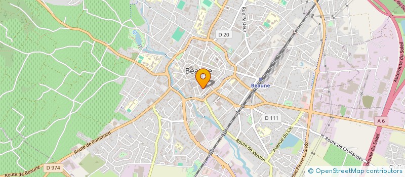 localisation de l'entreprise JARDIN DE L'ESTHETIQUE à BEAUNE