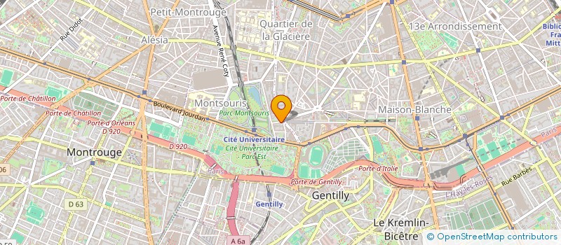 localisation de l'entreprise JARDIN DE LA BEAUTE  PARIS