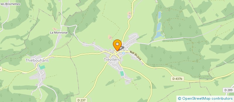 localisation de l'entreprise JARDIN DE LA COMTE  CERNAY-L'EGLISE