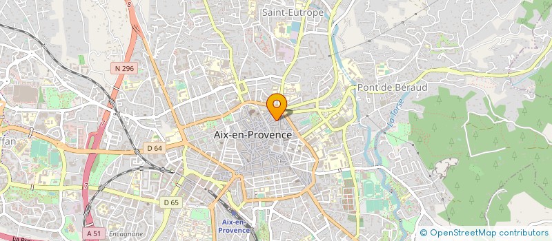 localisation de l'entreprise JARDIN DE SERENI- THE à AIX-EN-PROVENCE