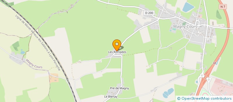 localisation de l'entreprise JARDIN DE TIPHANIE à MAGNY COURS