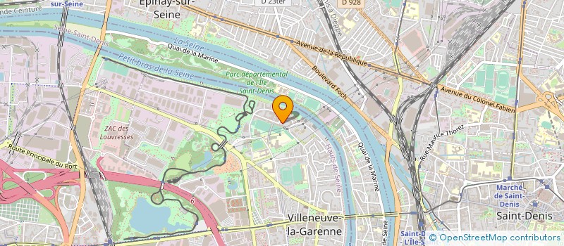 localisation de l'entreprise JARDIN DE VILLENEUVE à VILLENEUVE-LA-GARENNE