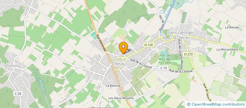 localisation de l'entreprise JARDIN DECO  SAINT-GEORGES-D'OLERON