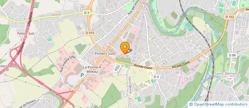 localisation de l'entreprise JARDIN DECO  CHASSENEUIL-DU-POITOU