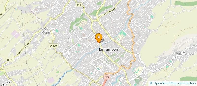 localisation de l'entreprise JARDIN DES 600 à LE TAMPON