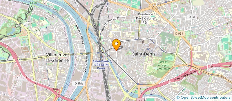 localisation de l'entreprise JARDIN DES ANTILLES à SAINT-DENIS