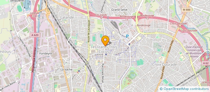 localisation de l'entreprise JARDIN DES BOUQUETINS  TOULOUSE