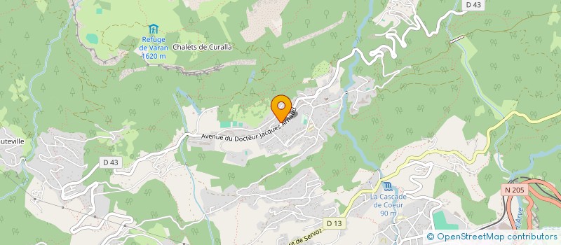 localisation de l'entreprise JARDIN DES CIMES à PASSY