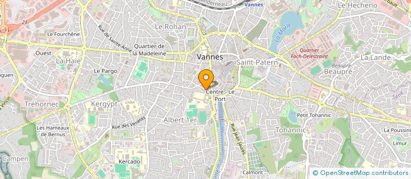 localisation de l'entreprise JARDIN DES DAMES à VANNES