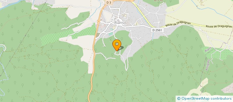 localisation de l'entreprise JARDIN DES PARTAGES  RIANS