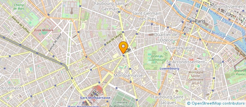 localisation de l'entreprise JARDIN DES ROCHES BRUNES  PARIS