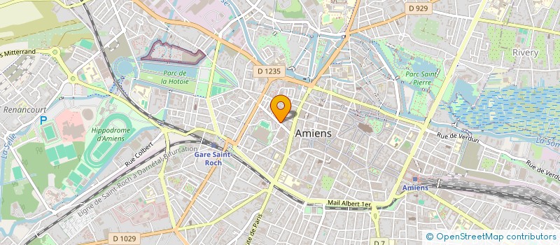 localisation de l'entreprise JARDIN DES SENS à AMIENS