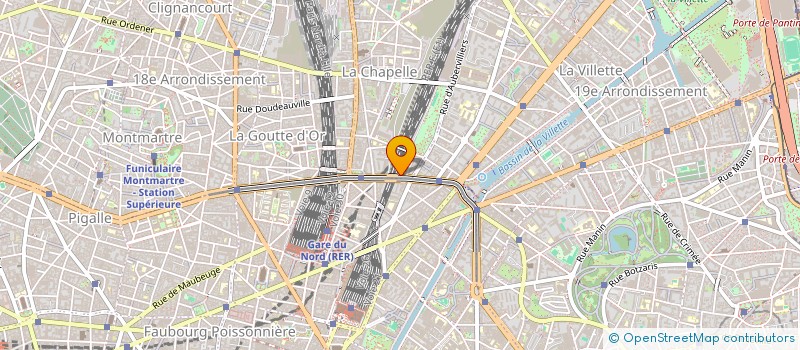 localisation de l'entreprise JARDIN DES TRAVERSES à PARIS