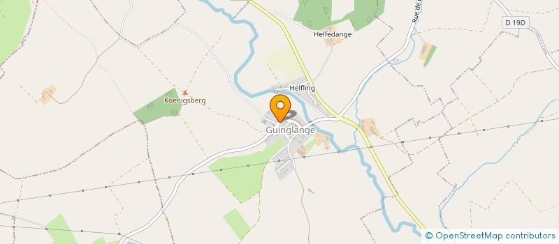 localisation de l'entreprise JARDIN DESIGN  GUINGLANGE