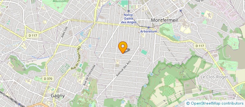 localisation de l'entreprise JARDIN DIVERT à MONTFERMEIL
