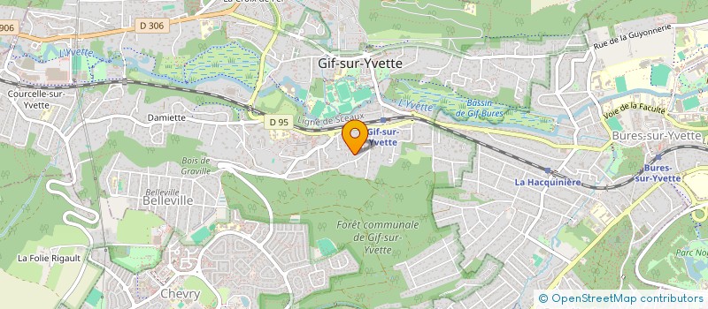 localisation de l'entreprise JARDIN DOLIVET  GIF-SUR-YVETTE