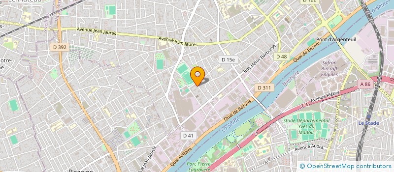 localisation de l'entreprise JARDIN DU CHATEAU  ARGENTEUIL