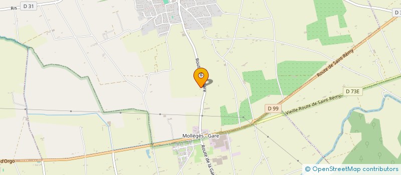 localisation de l'entreprise JARDIN DU MOULIN  MOLLEGES