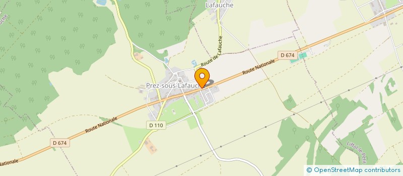 localisation de l'entreprise JARDIN DU POIRIER à PREZ-SOUS-LAFAUCHE