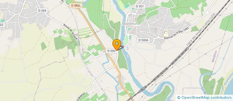 localisation de l'entreprise JARDIN ENTRETIEN MAISON à MONTFRIN