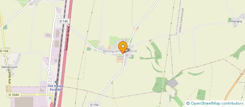 localisation de l'entreprise JARDIN EXPRESS SAS à BOUVINCOURT-EN-VERMANDOIS