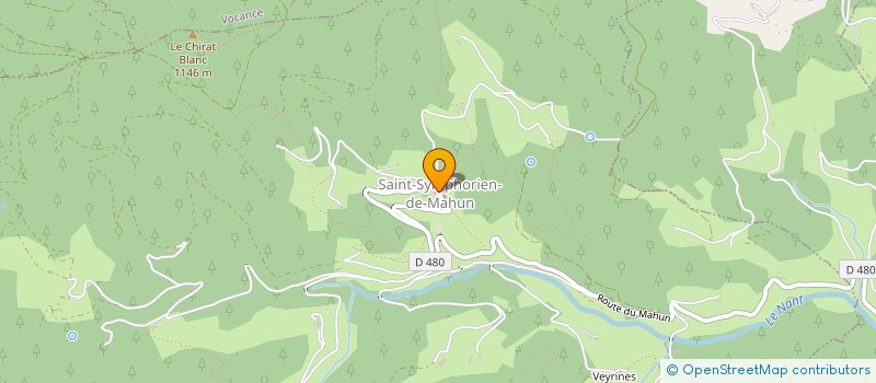 localisation de l'entreprise JARDIN FORET PARTAGE DE SAINT-SYM  SAINT-SYMPHORIEN-DE-MAHUN