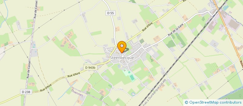 localisation de l'entreprise JARDIN'HAIE  BOESEGHEM