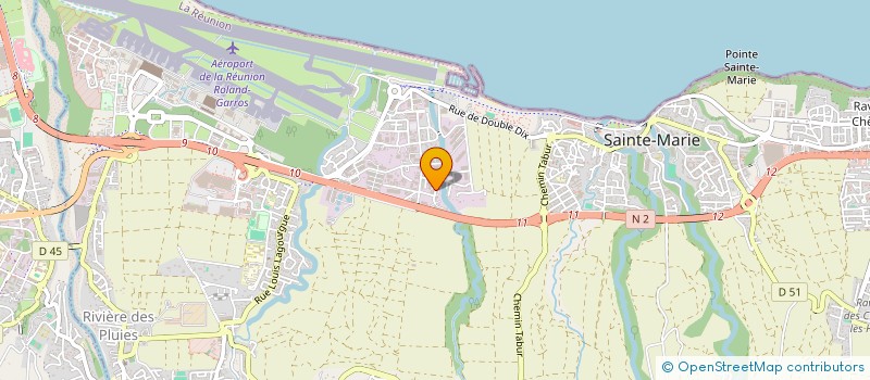 localisation de l'entreprise JARDIN-IMPORT  SAINTE-MARIE