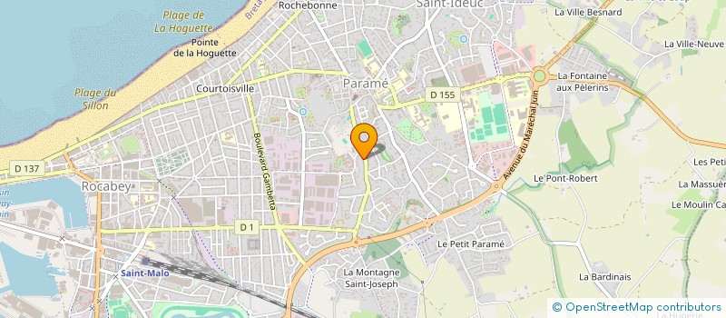 localisation de l'entreprise JARDIN LANDOAS  SAINT-MALO