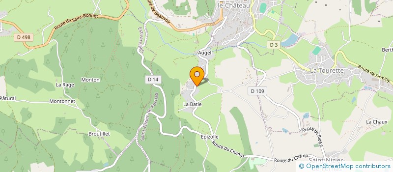 localisation de l'entreprise JARDIN MALIN  LURIECQ