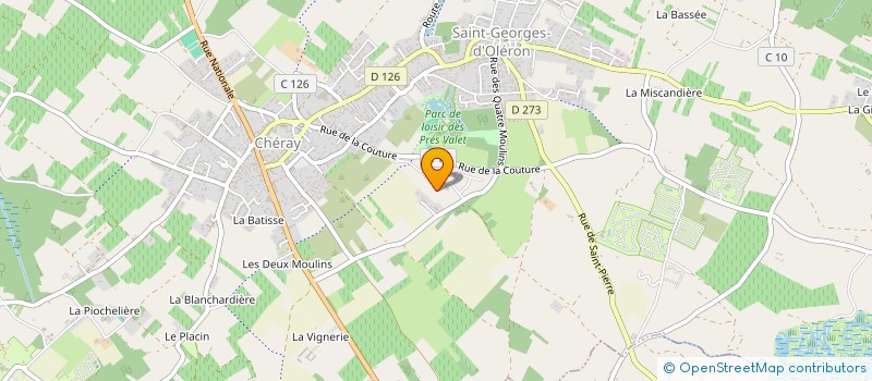 localisation de l'entreprise JARDIN MELIFERA à SAINT-GEORGES-D OLERON
