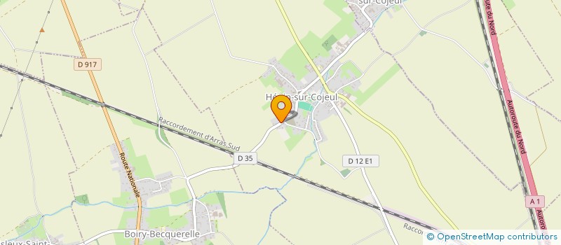 localisation de l'entreprise JARDIN.NET à HENIN-SUR-COJEUL
