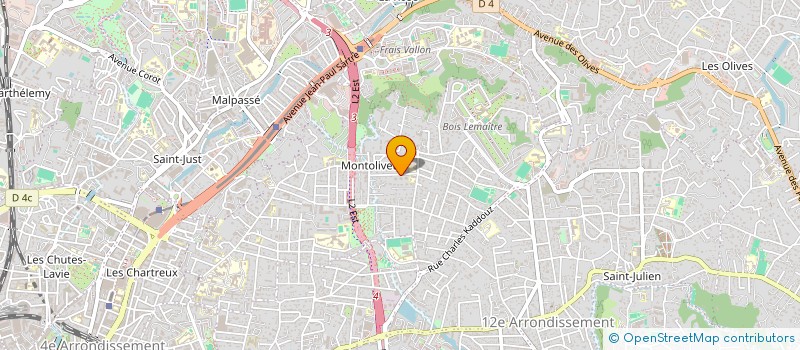 localisation de l'entreprise JARDIN PAISIBLE  MARSEILLE