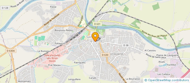 localisation de l'entreprise JARDIN PARTAGE DU CASTELA à SAINT-SULPICE-LA-POINTE