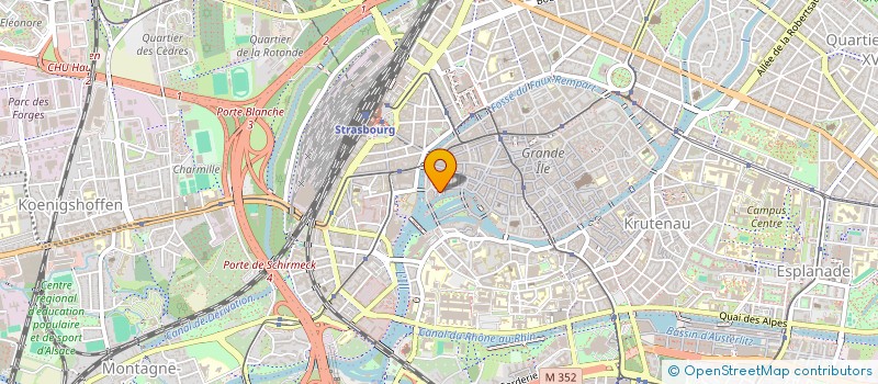 localisation de l'entreprise JARDIN PARTAGE DU QUARTIER GARE à STRASBOURG