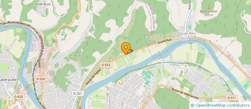 localisation de l'entreprise JARDIN PASSION  CAHORS