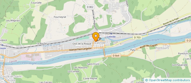 localisation de l'entreprise JARDIN PASSION à LALINDE