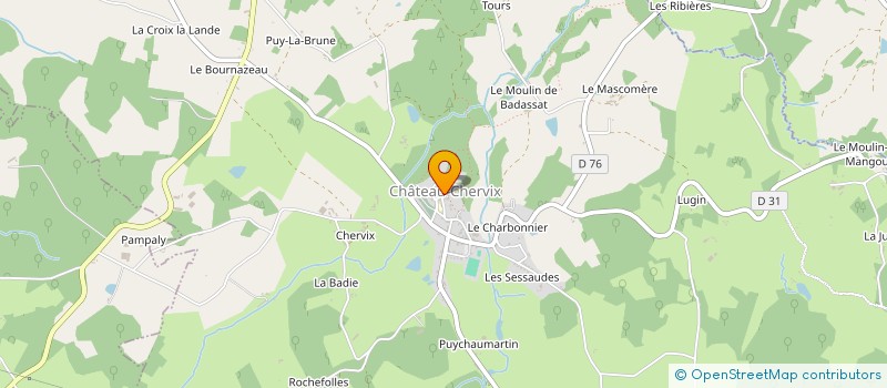 localisation de l'entreprise JARDIN PROJETS SERVICES à CHATEAU-CHERVIX